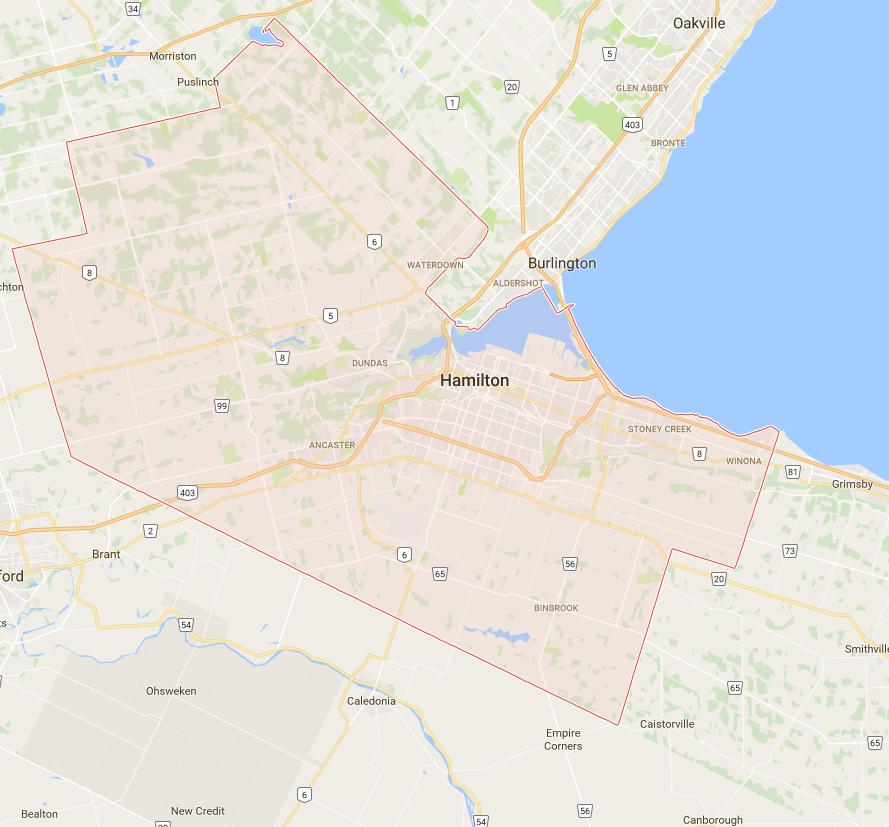 Hamilton Interactive Map Hamilton